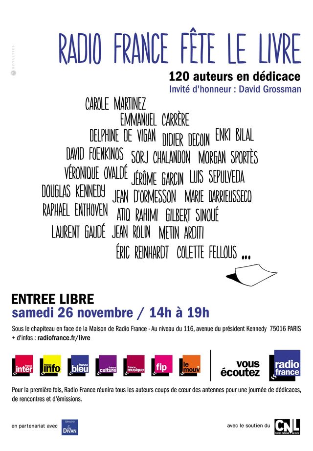Radio France fête le livre