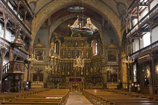 Église Saint-Jean-Baptiste (Saint Jean de Luz)-Nef