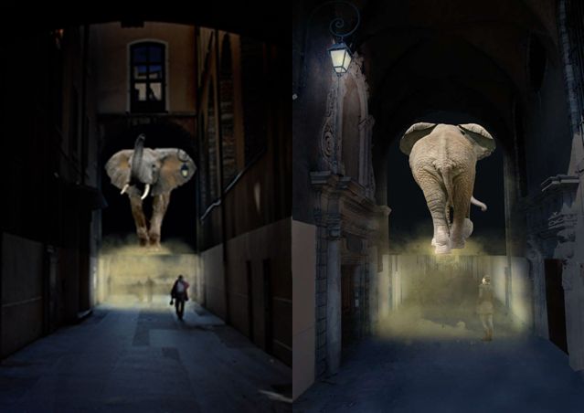 Elephantastic - Passage Menestrier - Mathilde Leca et Catherine Garret