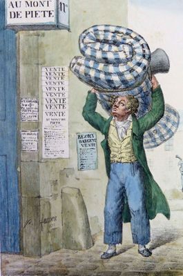 "Quand il en faut venir là..." P. Feuchère - Lithographie de Demanne Musée Carnavalet