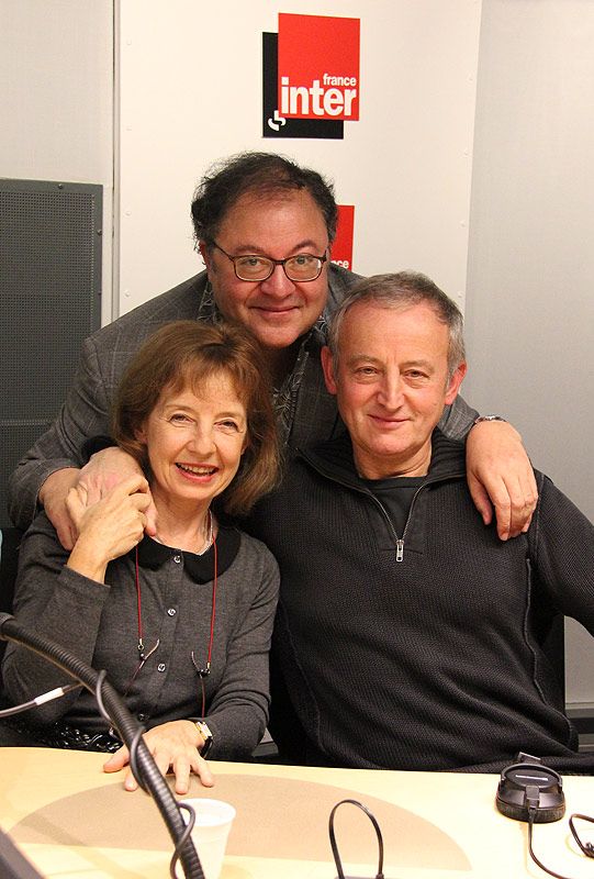 Anne et Yann Quefelec avec Frédéric Lodéon