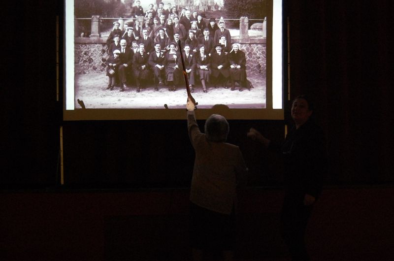 projection du Vélo-Photo de Mme Yvonne