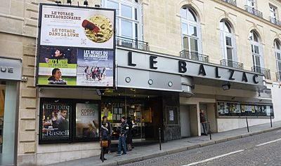 Le cinéma Le Balzac.