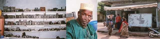 Avec Malick Sidibé