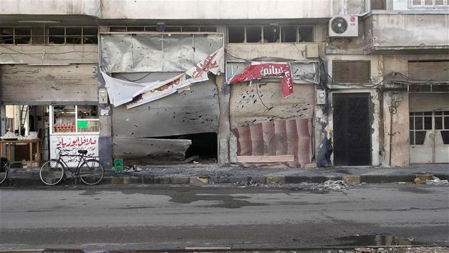 bombardements meurtriers sur le quartier de bab amro à homs