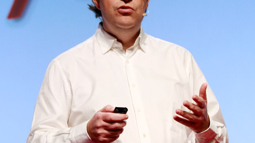 Portrait de Xavier Niel, patron de Free, 14/12/10
