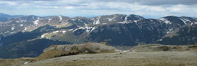 Montagnes en Roumanie