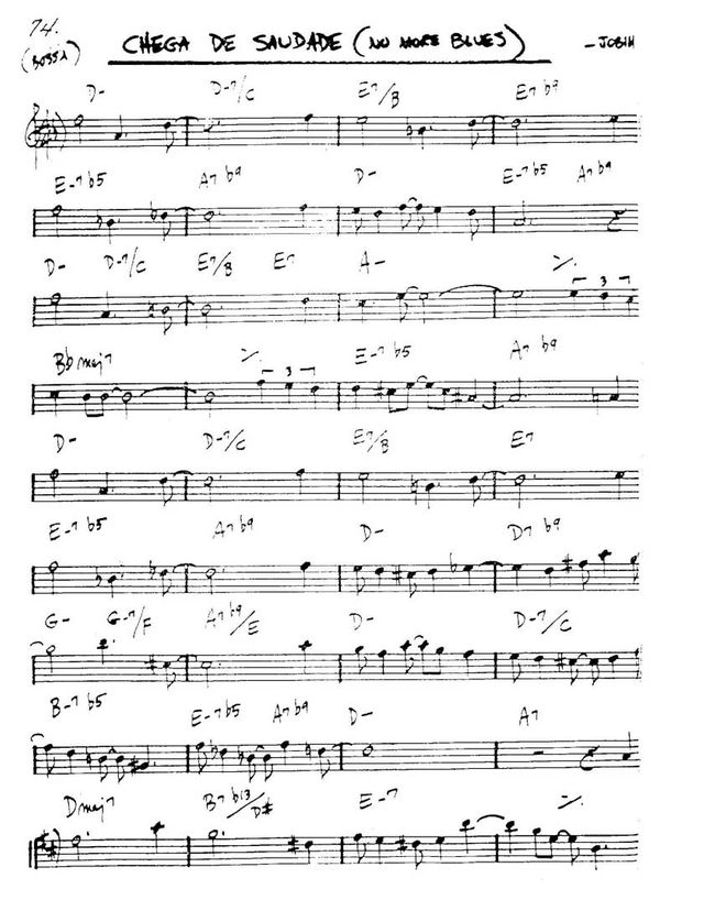 Bossa nova - Chega de saudade