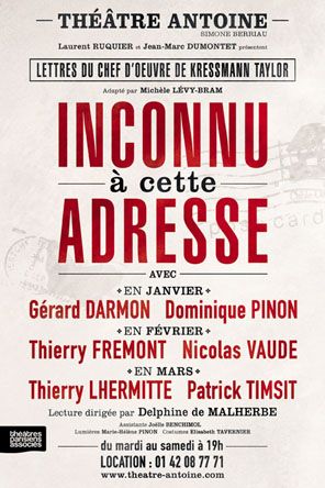 Inconne à cette adresse