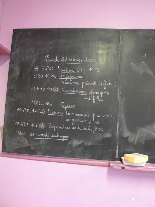 Au tableau