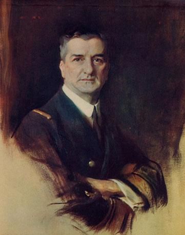 Portrait de l'amiral Miklós Horthy par Philippe de Laszlo - 1927
