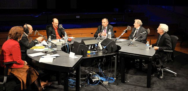 L'enregistrement de l'émission en public dans le studio 106