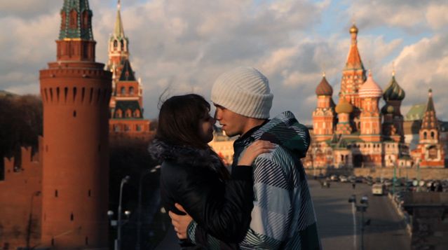La place rouge à Moscou