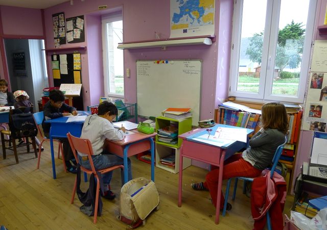 La salle de classe