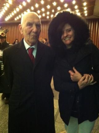 Stéphane Hessel avec Christine Masson