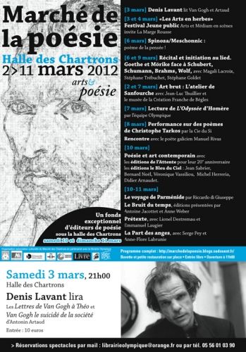 Le Marché de la poésie 2012