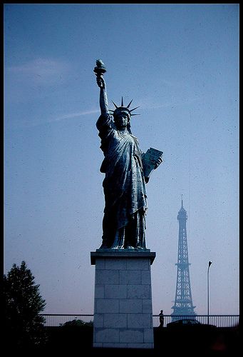 Statue de la liberté à Paris
