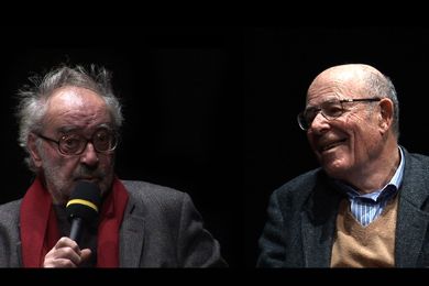 Jean-Luc Godard et Marcel Ophüls