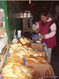 « Boulangerie » bolivienne au Marché de La Matanza