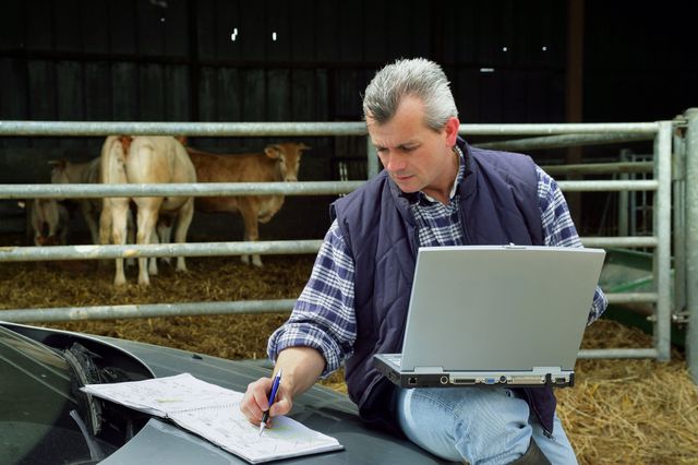 Un agriculteur "connecté"
