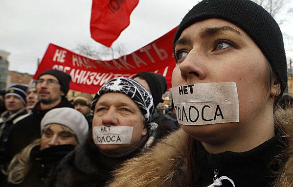 Manifestation Saint-Petersbourg