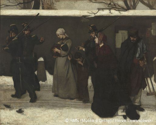 Ce qu'on appelle le vagabondage de Alfred Stevens (1855)