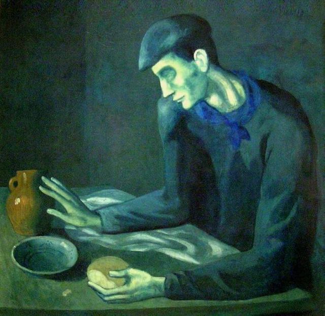 Le repas de l'aveugle par Pablo Picasso - 1903