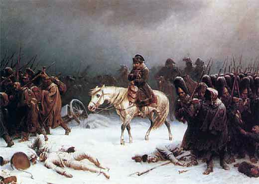 La retraite de Moscou de Napoléon par Adolph Northen