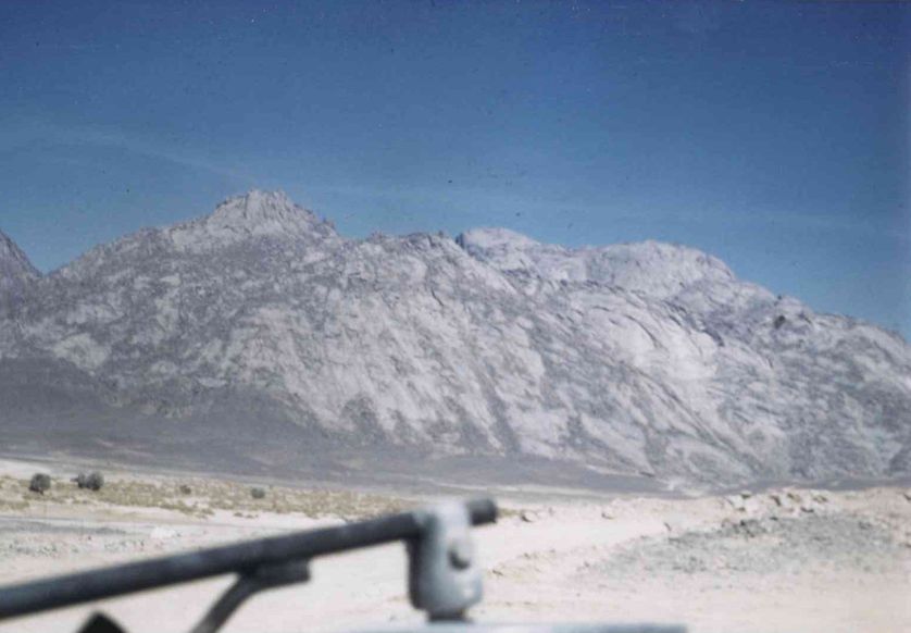 La Montagne In Ekker dans le Hoggar en Algérie