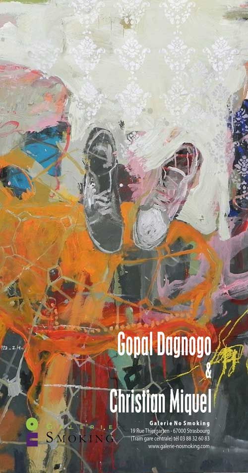 exposition Gopal Dagnogo et Christian Miquel