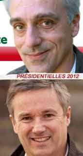 Philippe Poutou & Nicolas Dupont-Aignan