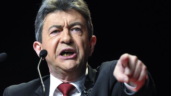 Jean-Luc Mélenchon dépasse la barre symbolique des 10% dans les sondages ©Radio France