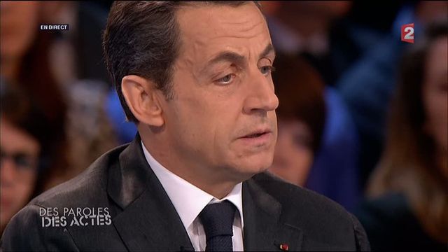 Nicolas Sarkozy sur France 2