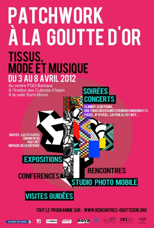 Patchwork à la Goutte d'or (tissus, mode et musique)