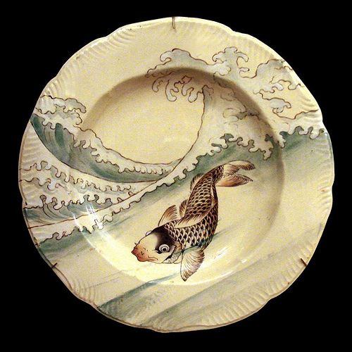 Assiette Musée d'Orsay (poisson)