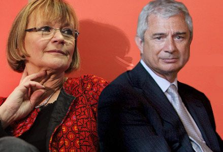 Marie- George Buffet et Claude Bartolone