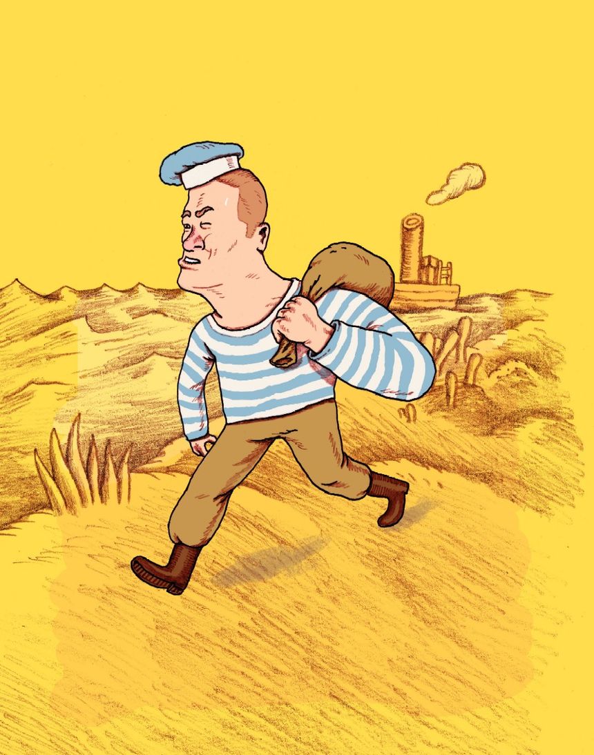 Le marin in Le voyage imaginaire de Lev Kassil