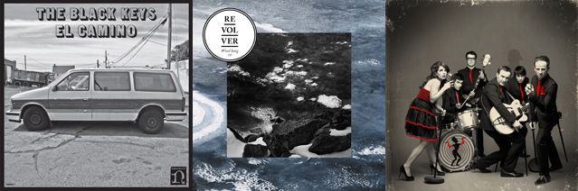 Pochettes de The Black Keys, Dionysos, Revolver