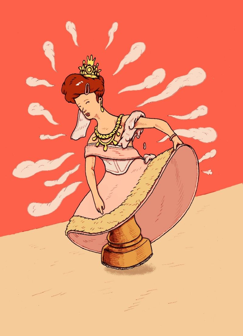 La deuxième reine in Le voyage imaginaire de Lev Kassil