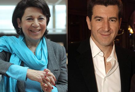 Corinne Lepage et Mathieu Pigasse