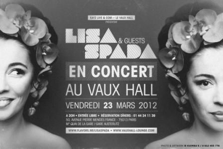 Lisa Spada au Vaux Hall