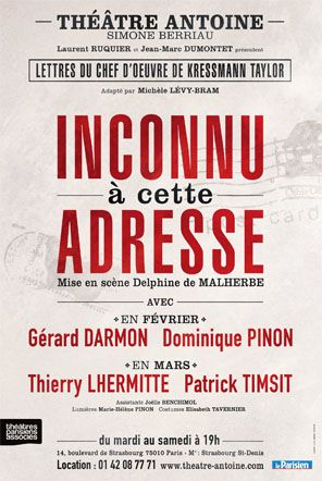 inconnu a cette adresse