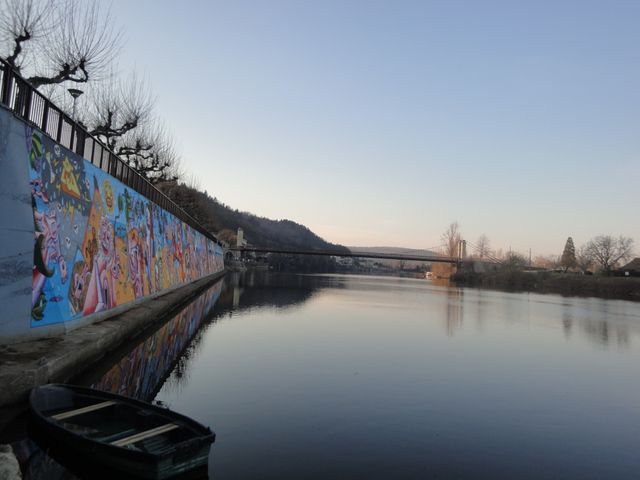 Le mur peint - Douelle