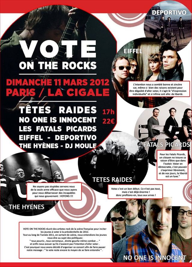 Vote on the rocks