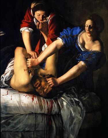 Artemisia Gentileschi : Judith et Olopherne