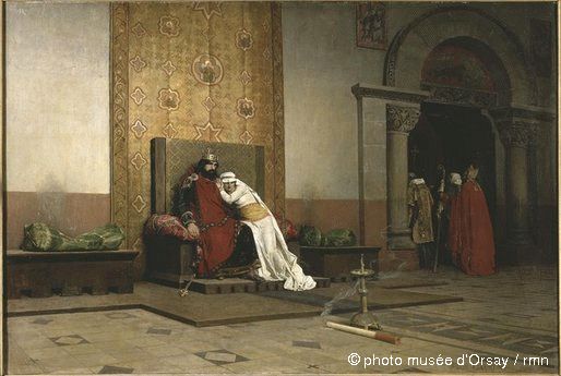 L'excommunication de Robert le Pieux de Jean-Paul Laurens (1875)