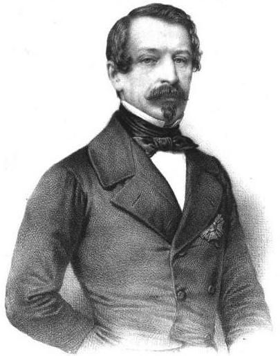 Le président Louis-Napoléon Bonaparte en 1852