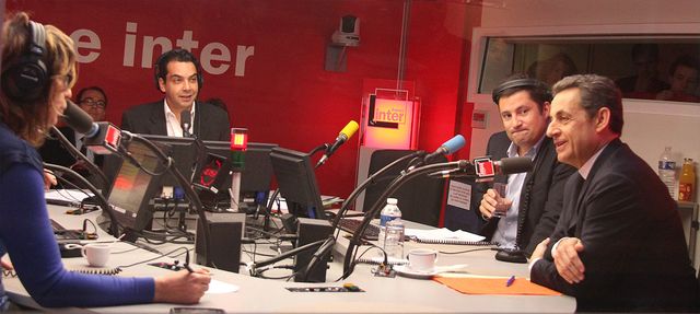 Pascale Clark et Nicolas Sarkozy