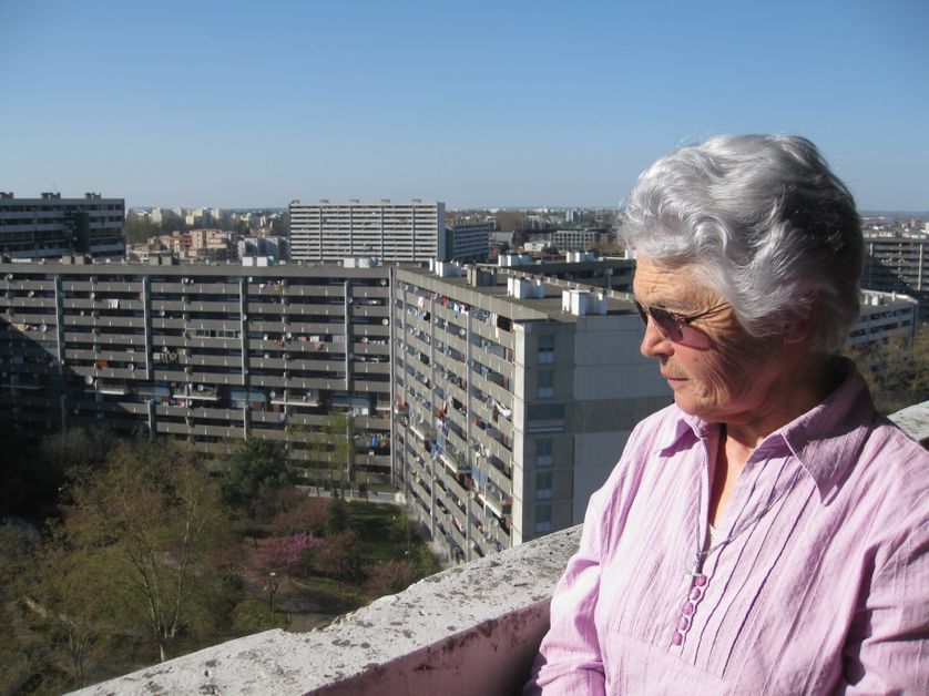 Geneviève, religieuse à la retraite, qui a choisi de venir habiter au Mirail