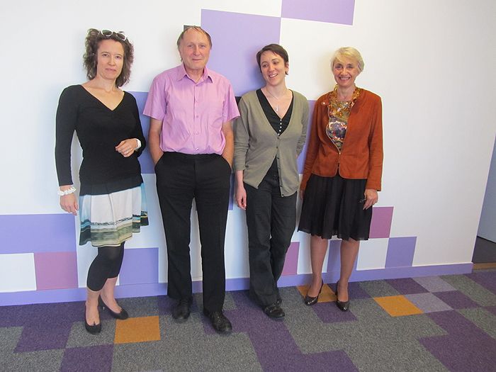 Elisabeth Laville, Gilles Rotillon, Karine Le Loët et Elizabeth Pastore-Reiss